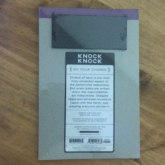 Knock Knock pad - Picture 2 of 2